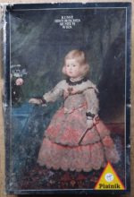 Image of the puzzle 1000, Piatnik, Infanta Margarita Teresa in a Pink Dress, by Diego Velázquez, Sealed Bag, Picture of the box