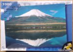 Image of the puzzle 1000, Wild Horse, Mount Fuji, Japan, Factory Sealed, Picture of the box