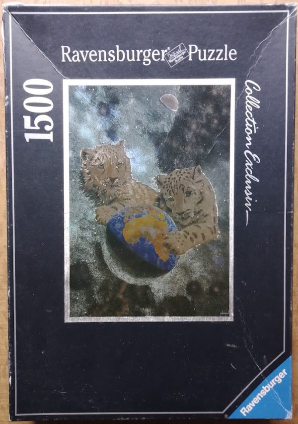 Image of the puzzle 1500, Ravensburger, The Embrace, by William Schimmel Jr., Sealed Bag, Picture of the box