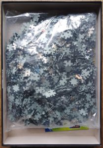 Image of the puzzle 1500, Ravensburger, The Embrace, by William Schimmel Jr., Sealed Bag, Picture of the bag