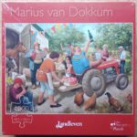Image of the puzzle 1000, Art Revisited, Garden Party, by Marius van Dokkum, Factory Sealed, Picture of the box