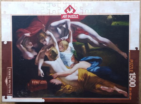 Image of the puzzle 1500, Art Puzzle, Hylas and the Nymphs II, by Pierre-Jérôme Lordon, Complete, Picture of the box