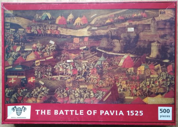 Image of the puzzle 500, Royal Armouries, The Battle of Pavia 1525, Complete, Picture of the box