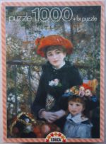 Image of the puzzle 1000, Educa, On the Terrace, by Pierre-Auguste Renoir, Sealed Bag, Picture of the box