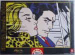 Image of the puzzle 1000, Educa, In the Car, by Roy Lichtenstein, Factory Sealed, Picture of the box