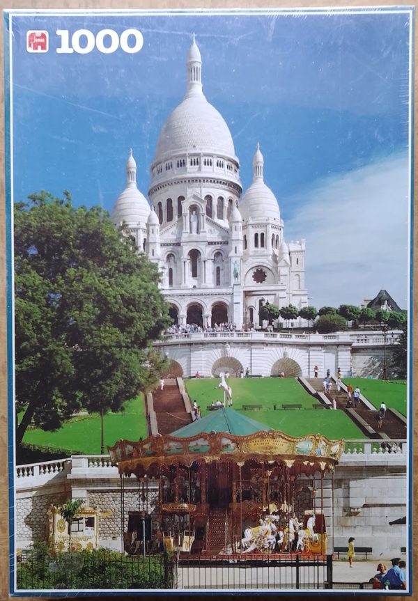 Image of the puzzle 1000, Jumbo, Sacré Coeur, Paris, Factory Sealed, Picture of the box