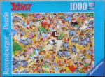Image of the puzzle 1000, Ravensburger, Total Chaos, by Goscinny & Uderzo., Complete, Picture of the box