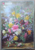 Image of the puzzle 1500, Jumbo, Flowers, by Albert Williams, Complete, Picture of the box