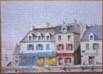 Image of the puzzle 1000, Nathan, Harbor Shops, by Jean-Roger Morel, Complete, Picture of the puzzle