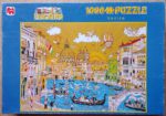Image of the puzzle 1000, Jumbo, Venice, by Charles Fazzino, Complete, Picture of the box
