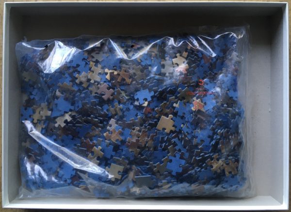 Image of the puzzle 1000, Ravensburger, Princess Eleanor, Kinuko Y. Craft, Sealed Bag, Picture of the bag