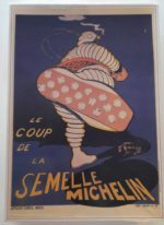 Image of the puzzle 1000, Clementoni, Le Coup de la Semelle Michelin, by Marius Rossillon, Sealed Bag, Picture of the box