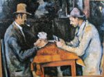 Image of the puzzle 750, Waddingtons, The Card Players, by Paul Cezanne, Complete, Picture of the puzzle