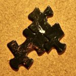 Image of the puzzle 750, Waddingtons, The Card Players, by Paul Cezanne, Complete, Picture of the pieces