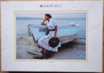 Image of the puzzle 500, MB, Girl by the Boat, Complete, Picture of the box
