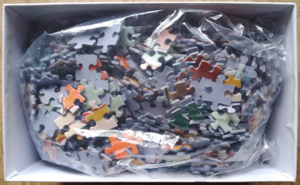Image of the puzzle 1000, Red Star Line, Red Star Line, Antwerpen-New York, by Henri Cassiers, Complete, Picture of the bag
