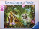 Image of the puzzle 1000, Ravensburger, The Fairy Forest, by Eckhard Freytag, Complete, Picture of the box