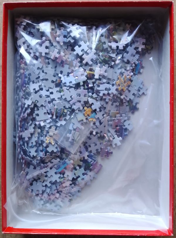 Image of the puzzle 1000, Jumbo, The Gift, by Patrick Turner, Complete, Picture of the bag