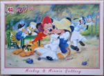 Image of the puzzle 500, Jumbo, Mickey & Minnie Gallery, Complete, Picture of the box