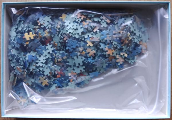 Image of the puzzle 1000, Jumbo, A Touch of Magic, by Scott Gustafson, Complete, Picture of the bag