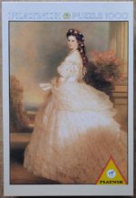 Image of the puzzle 1000, Piatnik, Empress Elisabeth of Austria, Franz Xaver Winterhalter, Sealed Bag, 2022-12-14, Picture of the box