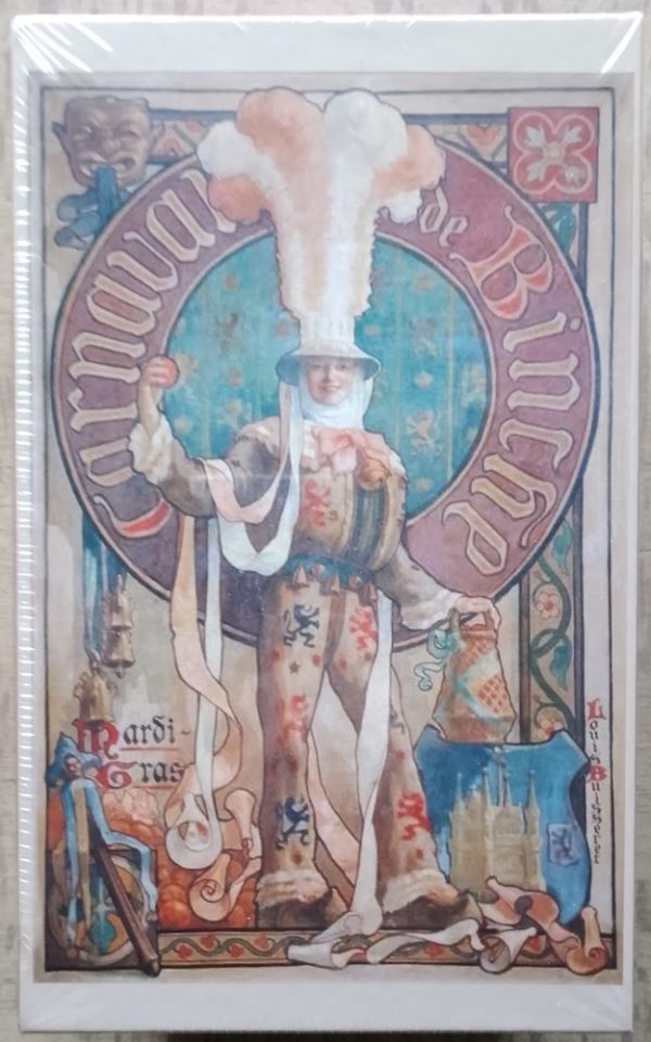 Image of the puzzle 1000, Martoz, Carnaval de Binche, Mardi-Gras, by by Louis Buisseret. Factory Sealed, Picture of the box