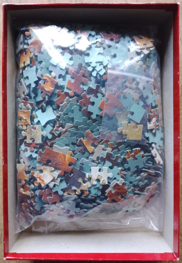 Image of the puzzle 1200, Hema, Philip IV on Horseback, by Diego Velázquez, Complete, Picture of the bag