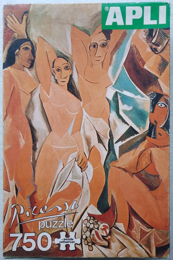 Image of the puzzle 750, Apli, The Young Ladies of Avignon, by Pablo Picasso, Sealed Bag, Picture of the box