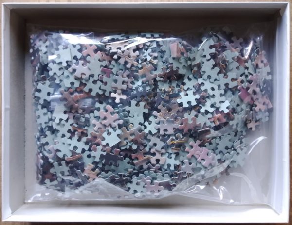 Image of the puzzle 1000, MB, Serenade, by Yves Dulac, Complete, Picture of the bag