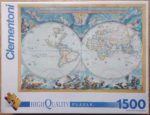 Image of the puzzle 1500, Clementoni, Map, by Joan Blaeu, Sealed Bag, Picture of the box