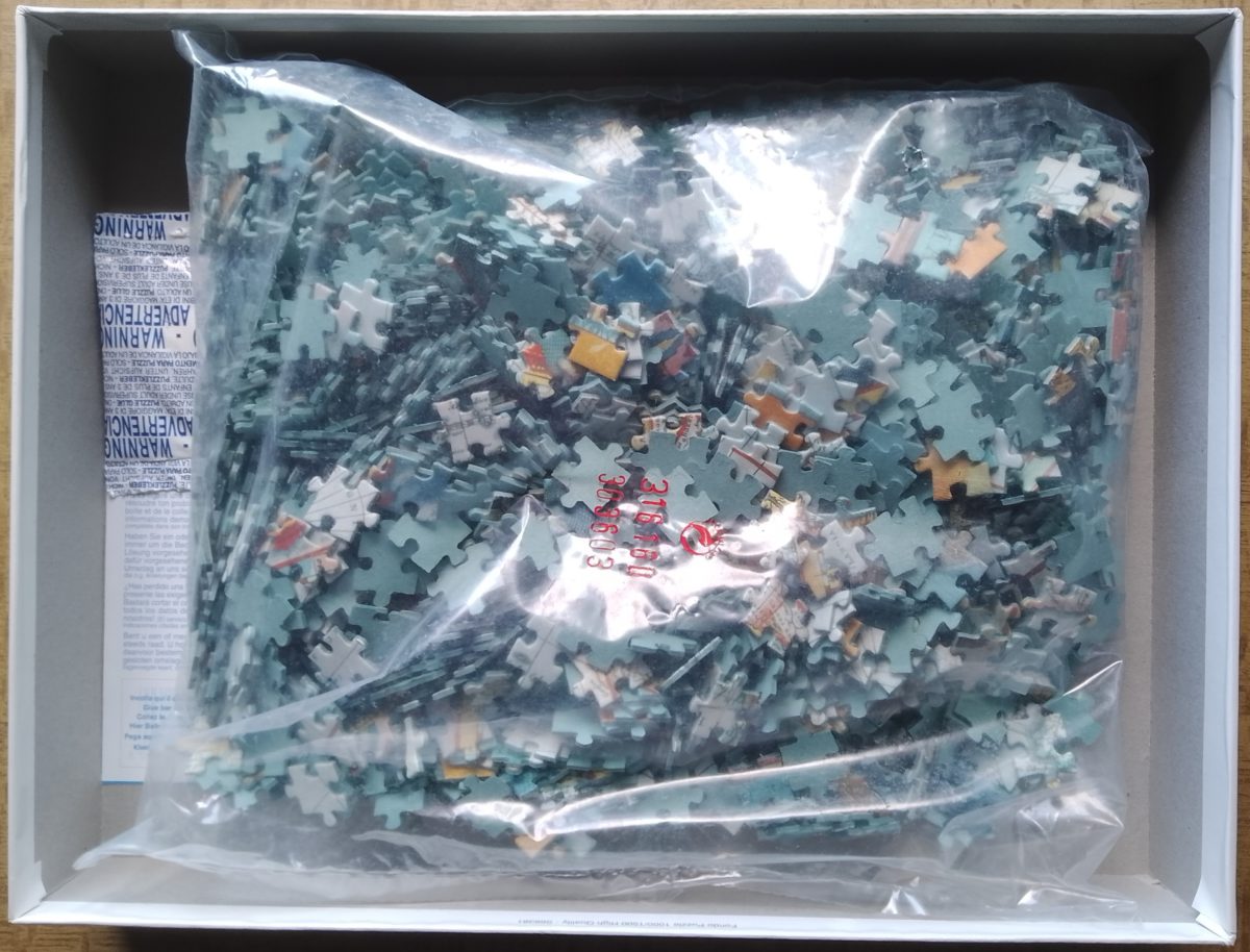 1500, Clementoni, Map, by Joan Blaeu, Sealed Bag, 2023-01-24 Image of the puzzle 1500, Clementoni, Map, by Joan Blaeu, Sealed Bag, Picture of the bag