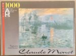 Image of the puzzle 1000, Ricordi, Impression, Sunrise, by Claude Monet, Complete, Picture of the box