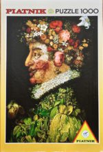 Image of the puzzle 1000, Piatnik, Spring, Arcimboldo, Sealed Bag, Picture of the box