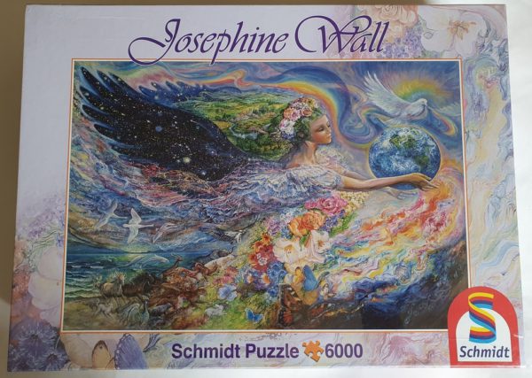 Image of the puzzle 6000, Schmidt, Earth Angel, Josephine Wall. Picture of the box