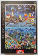 Image of the puzzle 4000, Educa, A Slice of Life, by Royce B. McClure, Factory Sealed, Picture of the box