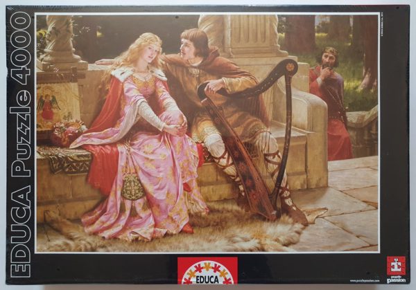 Image of the puzzle 4000, Educa, The End of the Song, Edmund Blair Leighton. Picture of the box
