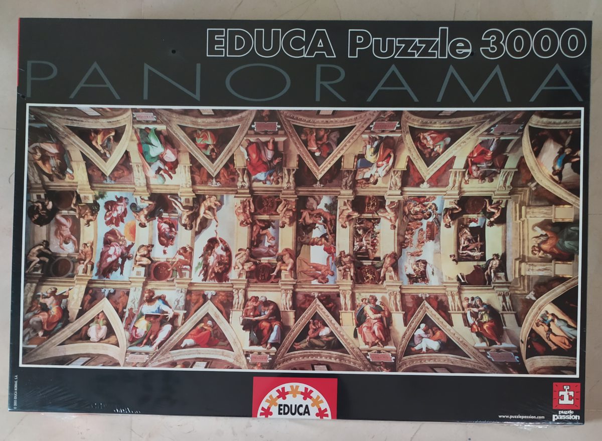 3000 Educa Sistine Chapel Michelangelo