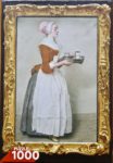 Image of the puzzle 1000, Dresden State Art Museums, The Chocolate Girl, by Jean-Étienne Liotard, Factory Sealed, Picture of the box