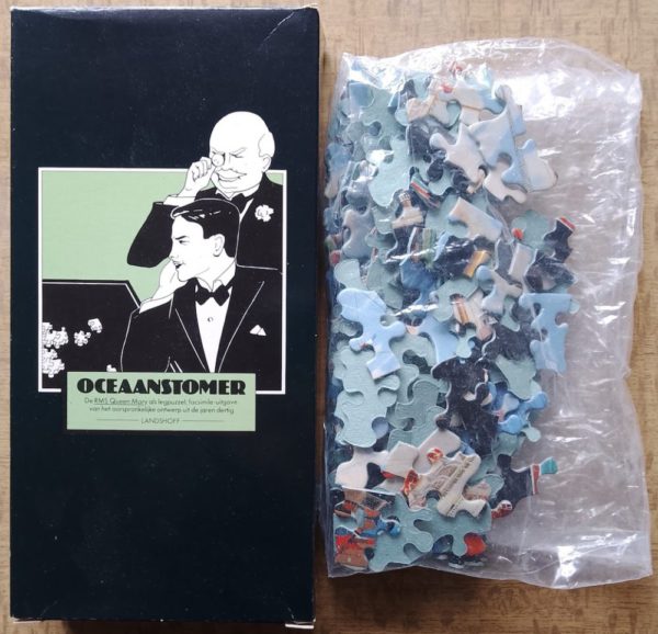 Image of the puzzle The Jigsaw Book (Legpuzzelboek), Complete, Picture of the bag