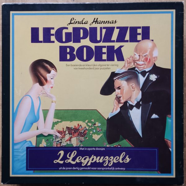 Image of the puzzle The Jigsaw Book (Legpuzzelboek), Complete, Picture of the box