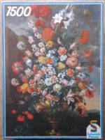Image of the puzzle 1500, Schmidt, Flowerpot, by Bartolomeo del Bimbo, Complete, Picture of the box