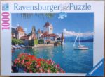 Image of the puzzle 1000, Ravensburger, Lake Thun, Bern, Complete, Picture of the box
