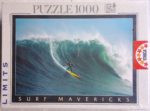 Image of the puzzle 1000, Educa, Surf Mavericks, by Bob Barbour, Factory Sealed, Picture of the box