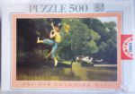 Image of the puzzle 500, Educa, The Old Swimming Hole, by Robert Gunn, Factory Sealed, Picture of the box