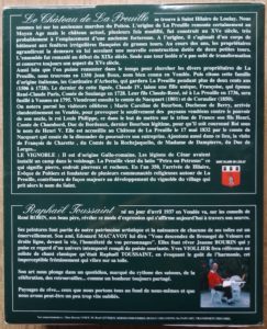 Image of the puzzle 1500, Lolayo, Vendanges au Château de La Preville, by Raphaêl Toussaint, Sealed Bag, Picture of the back