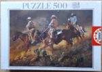 Image of the puzzle 500, Educa, The Wild West, by Ray Swanson, Factory Sealed, Picture of the box