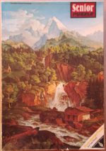 Image of the puzzle 800, Ravensburger, The Watzmann Mountain, by Adrian Ludwig Richter, Incomplete, Picture of the box