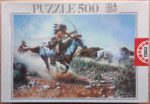Image of the puzzle 500, Educa, Chasing a Myth, by Richard Luce, Factory Sealed, Picture of the box