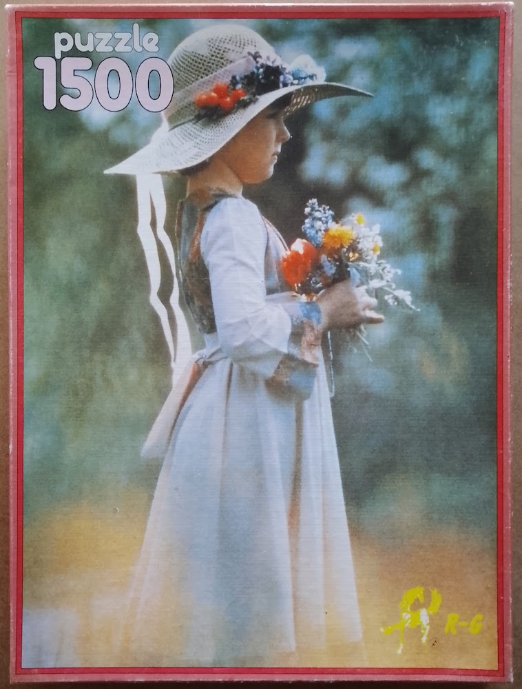 1500, R-G, Premier Cadeau, Incomplete Image of the puzzle 1500, R-G, Premier Cadeau, Picture of the box