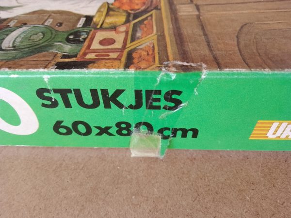 Image of the puzzle 1200, Vara, At the Grocer, by Johannes Gabrielse, Complete, Detail of the box